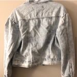 EXPRESS Ballon sleeve denim trucker Jacket New Photo 4