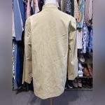 Look East Linen Blend Long Sleeve Shacket… Shirt Jacket. Size Medium Photo 2