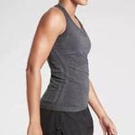 Athleta Momentum Seamless Heather Tank Charcoal Grey Heather Photo 2