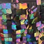 Torrid Mini Pailettes Sequin High Waist A-Line Side Pockets Mini Skirt Size 2X Photo 5