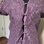 Miami  Francesca’s Purple Lace Overlay Mini Dress Photo 5