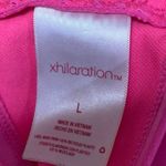 Xhilaration  Pink Tank Cami Two Piece Swim Bikini Swimsuit Swimwear Set Sz M/L Photo 4
