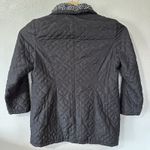 Chico's  Womens Size 2/Large Black Quilted Jacket Mid Length‎ Lightweight Packable Photo 3