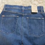 Alice + Olivia Glow-up jeans size 27. Blue with red stripes. NWT Photo 8