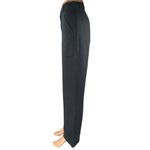 Aritzia Wilfred Women's Black High Rise Straight Wide Leg Trousers Pants Size 6 Photo 1