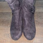 Dark Gray Boots Women’s 8 Photo 3