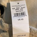 American Eagle  NWT XS Cream Velvety Soft Baby Doll Spaghetti Strap Top Photo 5