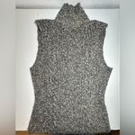 Athleta Tunic Sweater Women’s Size Medium Marbled Gray White Vest Lambswool Used Photo 7