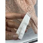 LuLaRoe  Women's Beach Coverup Open Front Cardigan Pink Size Medium Open Knit Photo 3