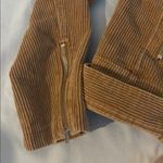 VICI women’s corduroy tan Moto jacket medium nwot Photo 10