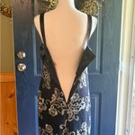 R & M Richards  Black and Silver Dress Photo 5