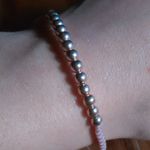 14K Rose Gold over Sterling Silver Boho Cord Bracelet Photo 2