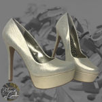 Jessica Simpson Slate/Deco Metallic Waleo Platform Heels - Size 8.5 - Women Photo 12