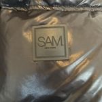 SAM. New York Shiny Black Jacket Size M Photo 2