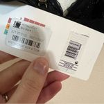 Lively black lace triangle bralette NEW L Size L Photo 4