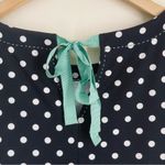 Anthropologie  Postmark Polka Dot Dress Black and White size S Photo 9