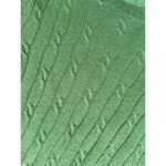 Merona Grass Green Cable Knit Turtleneck Sweater Size XL Photo 2