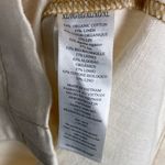 Faherty Linen Denim Malibu Mini Dress Whitecliff Wash Women's Size XL Cotton White Photo 9