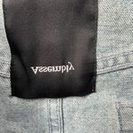 Assembly Light Wash Midi Denim Jean Skirt Sz M Blue Size M Photo 5