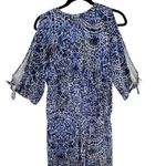 Lilly Pulitzer Bryce Romper Taverna Tile Print Bright Navy Blue Size Small Photo 10