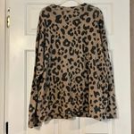 Cherish  Women’s Leopard Soft Sweatshirt Medium Photo 3
