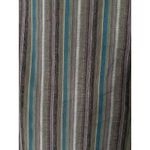 Christopher & Banks Christopher Banks Womens XL Brown Striped Ruffle Button Top Boho Earthy Office Photo 3