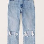 Abercrombie & Fitch Abercrombie Curve Love Ultra High Rise 90s straight Jean Photo 0