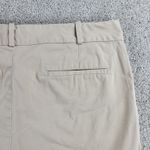 Talbots Womens Shorts 12 Khaki 7" Inseam Perfect Stretch Chino Bermuda Casual Photo 5