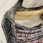 Avenue  black and white animal print / snake print party holidays heel 8.5 Photo 14