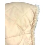 A New Day A New Day Sherpa Fleece Jacket Women's M Light Pink Apricot Zip Quilted Lining Photo 6