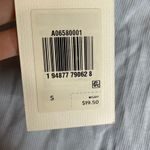 Levi's  Crop Top Canyon‎ Tank Light Blue Sky Bow Small NWT Photo 3