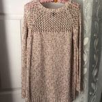 Torrid  Chunky Knit open weave crewneck Sweater women sz 0 (L) cotton blended Photo 6
