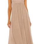 Free People Adella Corset dress in Taupe size Small NWT Photo 0