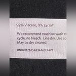 Eileen Fisher  Black Jersey Viscose Long Sleeve Shift Dress Women’s XSMALL Photo 7