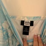 Studio 1940 VINTAGE  sun dress blue and white 100% cotton size 6 Photo 2