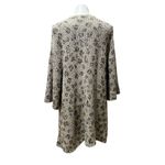 Cupcakes & Cashmere Leopard Print Open Front Cardigan Sweater S Photo 4