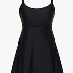 Danify Cover Up Bathing Suit Retro Skirted Swimdress Black Size 16 Photo 0