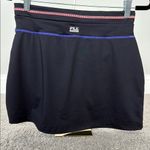 FILA Women's Black Golf Skort with Pink and Blue Accents Sz XS Photo 3