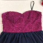 Jodi Kristopher  Purple/Blue Prom Dance Dress 9 Photo 3