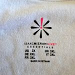 Isaac Mizrahi Women’s White Cotton Top Size 2X – Classic Scoop Neck Tee NWOT Photo 6