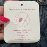 Isabel Maternity  Sz 12 Shorts Denim Expand Side Panel Midi 4” Smooth Sculps NEW Photo 6