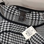 Ashley Stewart nwt Cutout Houndstooth Peplum Sweater size 18 20 Photo 8