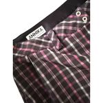 Cutter and Buck  Annika Women's Pink Black Plaid Bermuda Shorts Size 2 Photo 6