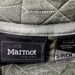 Marmot Annie Sweatshirt Quilted Cowl Neck Pockets Activewear Pullover Green S Photo 2