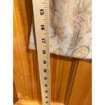 Clue Y2K Sheer Mesh Paisley Top Women’s Small Beige Nude Lined Stretch USA Pink Photo 4