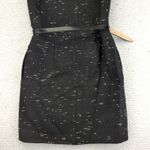 3.1 Phillip Lim  Black Tweed Textured Sheath Dress with Belt Size 4 Winter Photo 7