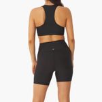 We Wore What Lace Up Biker Short Size XL Solid Black Athleisure Photo 1