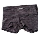Nobull  Black/Gray Heathered Workout Shorts Size Small Photo 1