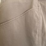 Boden Cotton Mini Skirt Exposed Zip Closure Tan 16/18R Photo 3