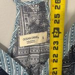 Ocean Drive NWT  Romper Size Small Womens Geometric Print Summer Beach Ikat Photo 7